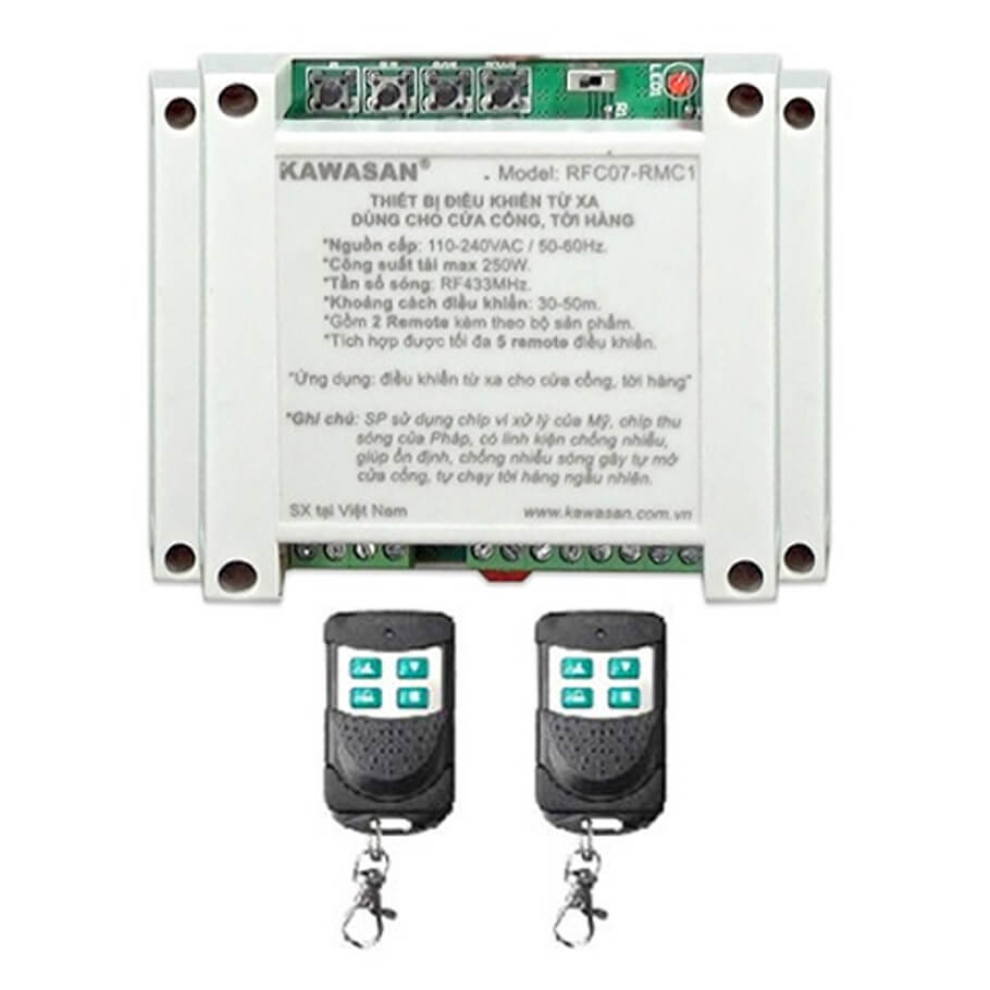 Công tắc điều khiển từ xa KAWA RFC07-RMC1
